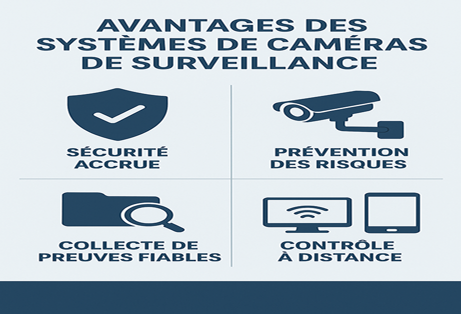 les avantages des systèmes de caméras de surveillance et de contrôle d’accès
