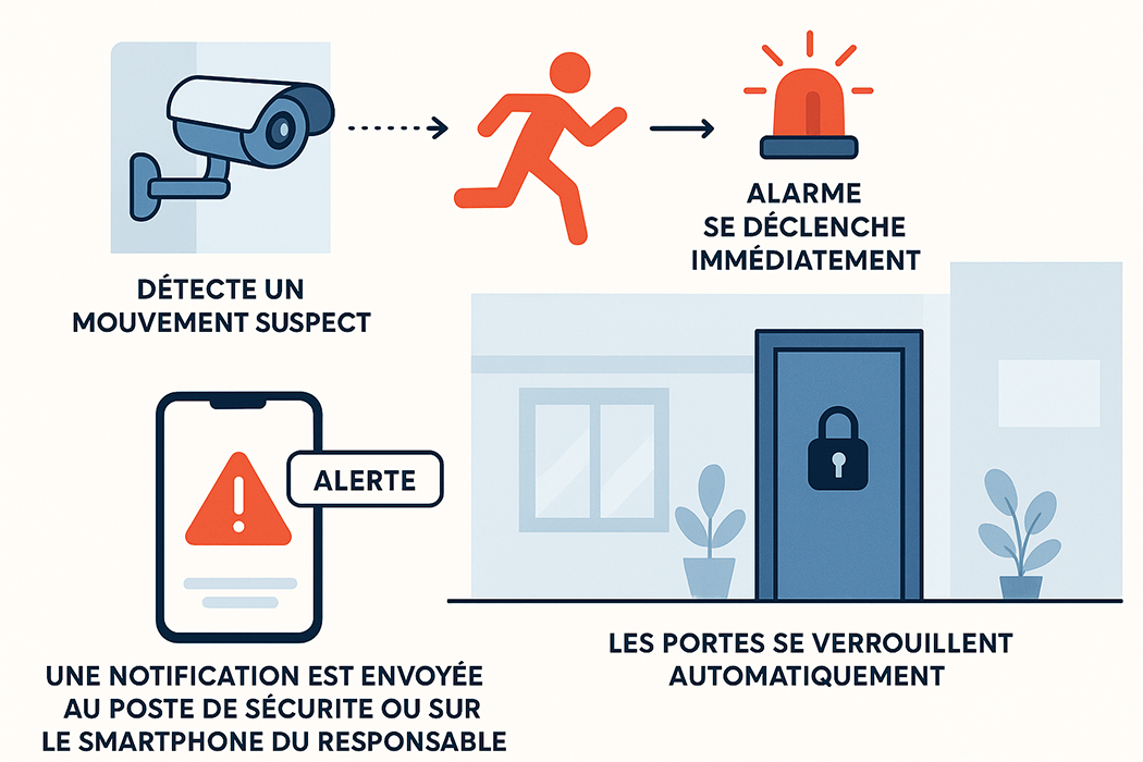 Qu’est-ce qu’un système de sécurité intégré ? Un système de sécurité intégré permet de protéger les personnes et les biens et d’assurer une meilleure prévention des incidents.